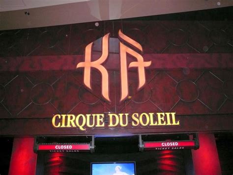 ka box office|cirque du soleil ka length.